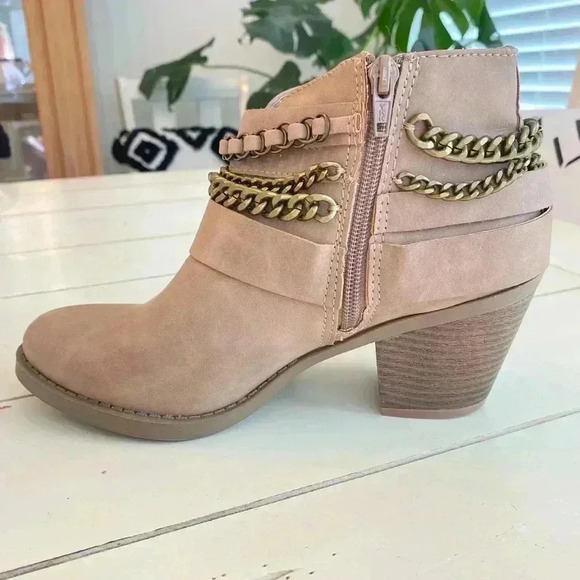 SO Womens Tan Western Chain Accent - Picture 4 of 16